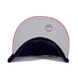 Pre-Order Exclusive New Era 59Fifty Texas Rangers 1972 Spring Training 2020 Patch Rail Hat - White, Royal & Red