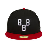 New Era 59Fifty Birmingham Barons Rickwood Classic Hat - 2T Black, Red