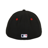 Pre-order Exclusive New Era 59Fifty Los Angeles Angels Neon Sugar Skull Hat - Black