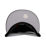 Pre-order Exclusive New Era 59Fifty Los Angeles Angels Neon Sugar Skull Hat - Black