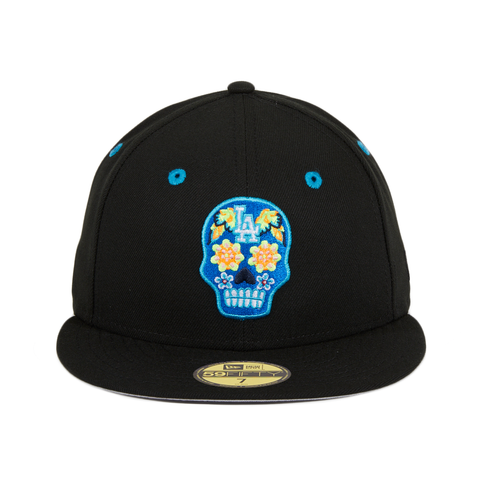 Kansas City Chiefs Sugar Skull Red UV 59FIFTY Black New Era Fitted Hat