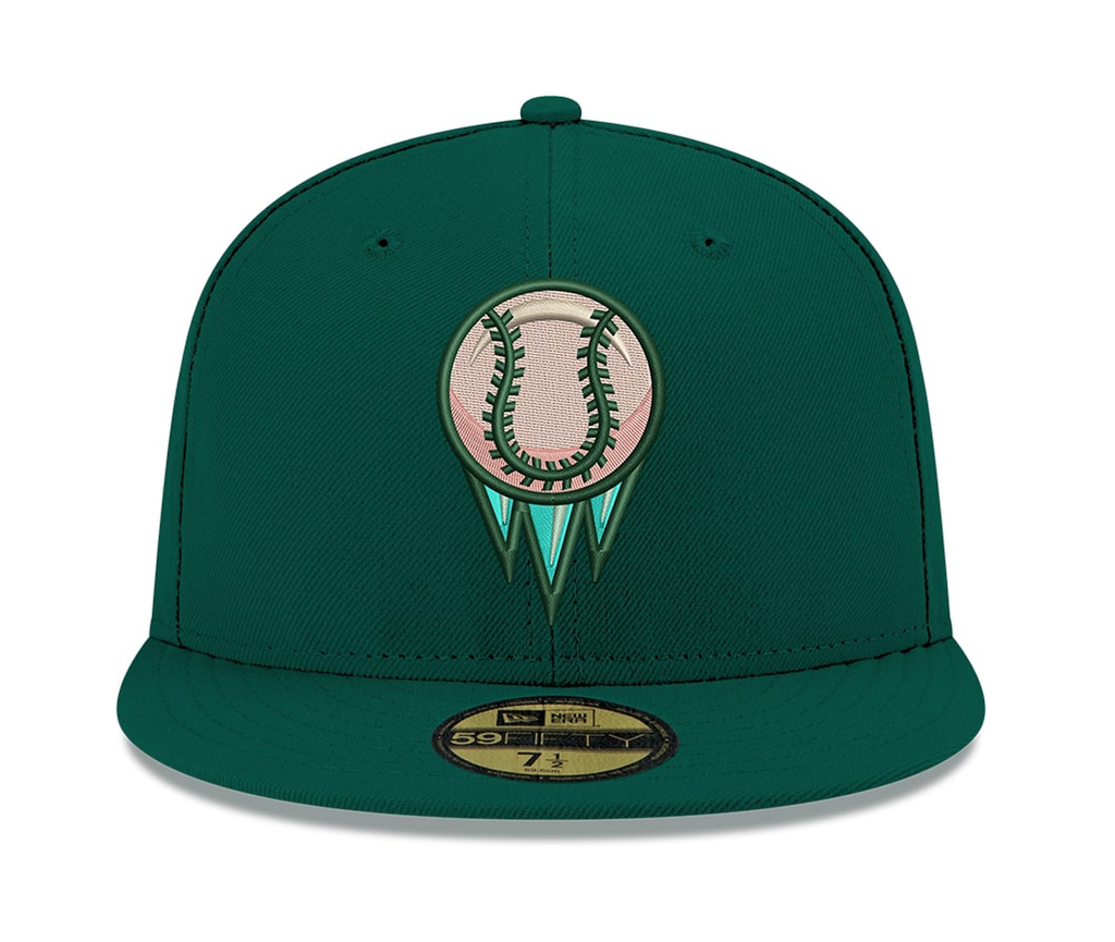 Pre-Order Exclusive New Era 59Fifty  Dionic Iceballers w/ Pink UV Hat - Green