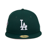 Pre-Order Exclusive New Era 59Fifty Los Angeles Dodgers 1959 All Star Game Patch w/ Pink UV Hat - Green