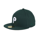 Pre-Order Exclusive New Era 59Fifty Philadelphia Phillies World Series 1980 Patch w/ Pink UV Hat - Green