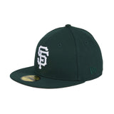 Pre-Order Exclusive New Era 59Fifty San Francisco Giants 2010 World Series Patch w/ Pink UV Hat - Green