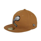 Pre-order Exclusive Dionic New Era 59Fifty Cyborg Wordmark Hat - Khaki