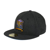 Exclusive New Era 59Fifty Dionic Cthulhu Hat - Black Heather