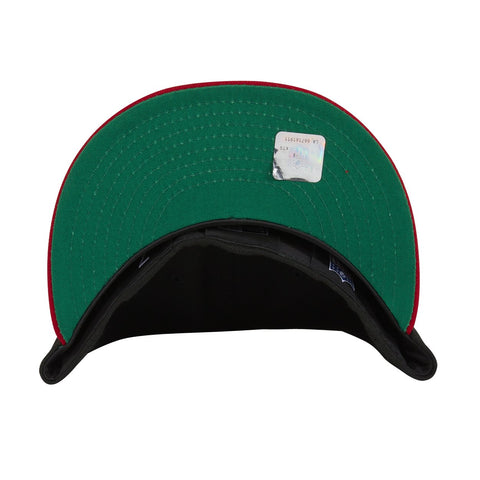 49ers New Era Fitted 59Fifty Mexico Script Black Hat Cap Green UV – THE 4TH  QUARTER