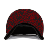 Exclusive New Era 59Fifty Chamuco Flying Devil Head Hat - Black, Red, Graphite