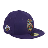 Exclusive New Era 59Fifty Tucson Sidewinders Pink UV Hat - Purple