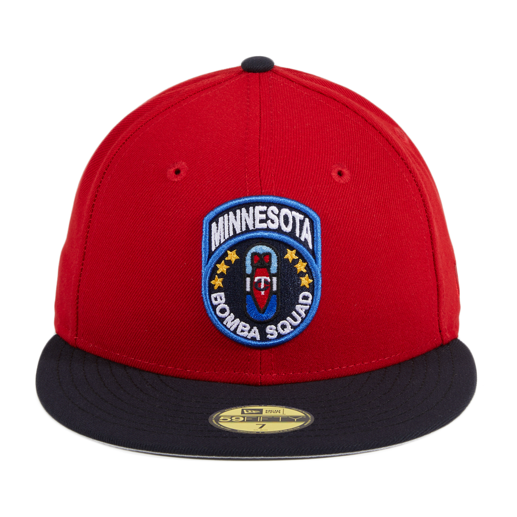 New Era 59Fifty Minnesota Twins Bomba Squad Hat - Red, Navy