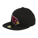 Exclusive New Era 59Fifty Arizona Cardinals 2009 Super Bowl Fitted Hat - Black