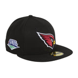 Exclusive New Era 59Fifty Arizona Cardinals 2009 Super Bowl Fitted Hat - Black