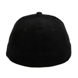 Exclusive New Era 59Fifty Oakland Raiders Corduroy Script Hat - Black