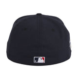 Exclusive New Era 59Fifty New York Yankees Inaugural Season 2009 Patch w/ Gray UV Hat - Navy, White