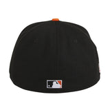 Exclusive New Era 59Fifty San Francisco Giants World Series 2012 Patch w/ Gray UV Hat - Black, Orange