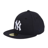 Exclusive New Era 59Fifty New York Yankees 1977 All Star Game Patch W/ Pink UV Hat - Navy, White