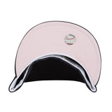 Exclusive New Era 59Fifty New York Yankees 1977 All Star Game Patch W/ Pink UV Hat - Navy, White