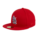 New Era 59Fifty St Louis Cardinals 1985 World Series Patch Hat - Red