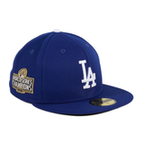 New Era 59Fifty Authentic Collection Los Angeles Dodgers 2020 World Series Champions Patch Hat - Royal