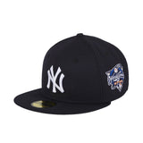 New Era 59Fifty New York Yankees 2000 World Series Patch Game Hat - Navy, White