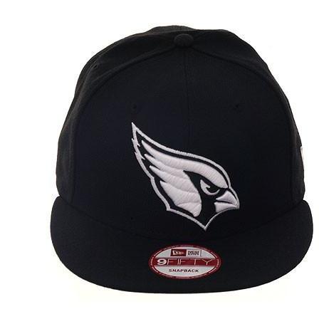 New Era 9fifty Arizona Cardinals Snapback Hat - Black, White