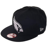 New Era 9fifty Arizona Cardinals Snapback Hat - Black, White