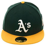 New Era 59Fifty Oakland Athletics 1989 World Series Hat - 2T Green, Gold