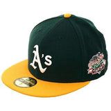 New Era 59Fifty Oakland Athletics 1989 World Series Hat - 2T Green, Gold