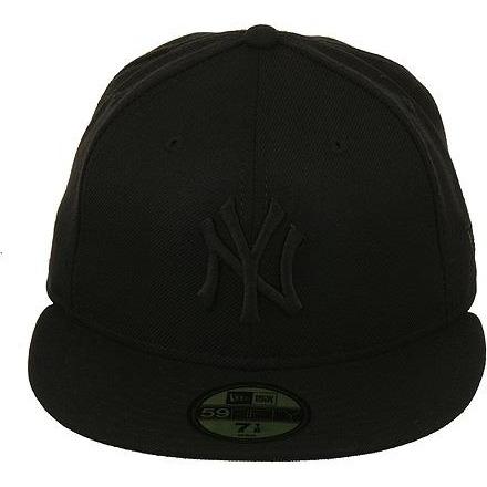 New Era 59Fifty New York Yankees Fitted Hat - Black, Black