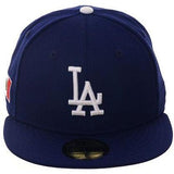 Exclusive New Era 59Fifty Los Angeles Dodgers Mexico Flag Hat - Royal