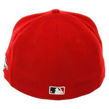 New Era 59Fifty Los Angeles Angels 2002 World Series Hat - Red