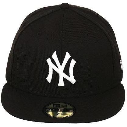 New Era 59Fifty New York Yankees Hat - Black, White