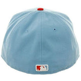 Exclusive New Era St. Louis Cardinals Alternate Hat - 2T Light Blue, Red