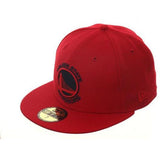 Exclusive New Era 59Fifty Golden State Warriors Hat - Red, Black