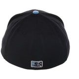 Hat Club Exclusive New Era Portland Beavers Fitted Hat - 2T Navy, Light Blue