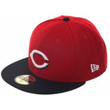 New Era Authentic Collection Cincinnati Reds Fitted On-Field Road Hat