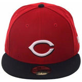 New Era Authentic Collection Cincinnati Reds Fitted On-Field Road Hat