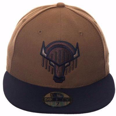 New Era 59Fifty Thrill SF Bison Fitted Hat - Tan, Navy