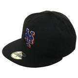 Exclusive New Era 59Fifty New York Mets 2000 Alternate 2 Fitted Hat - Black