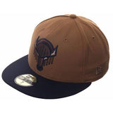 New Era 59Fifty Thrill SF Bison Fitted Hat - Tan, Navy