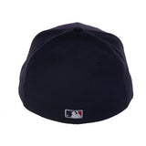 Hat Club Exclusive New Era 59Fifty New York Yankees Game w/ Gray Undervisor Fitted Hat - Navy