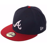 New Era Authentic Collection Atlanta Braves On-Field Fitted Home Hat.