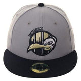 New Era 59Fifty Thrill SF Jailbirds Fitted Hat - 2T Gray, Black