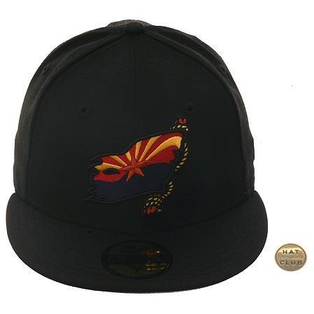 Exclusive New Era 59Fifty Arizona Shipwreck Hat - Black