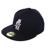 Exclusive New Era 59Fifty Chicago Cubs 1914 Hat - Navy