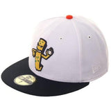 New Era 59Fifty Thrill SF Garlic Fry Man Fitted Hat - 2T White, Black