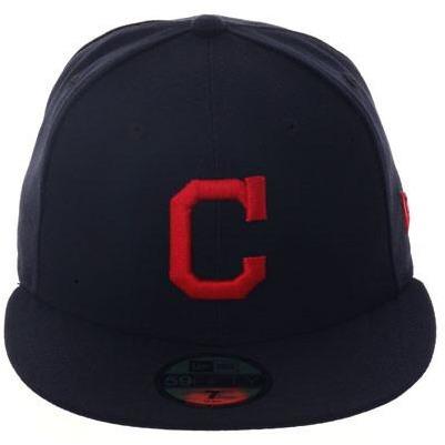 New Era Authentic Collection Cleveland Indians On-Field Road Fitted Hat