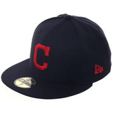 New Era Authentic Collection Cleveland Indians On-Field Road Fitted Hat