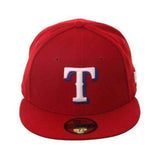 New Era Authentic Collection Texas Rangers On-Field Fitted Alternate Hat